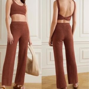 Reformation Isle Two Piece Set Cinnamon